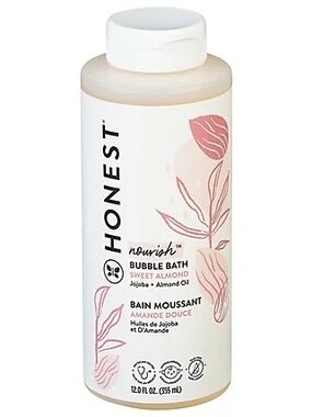 HONEST Nourish Sweet Almond Bubble Bath 12 oz